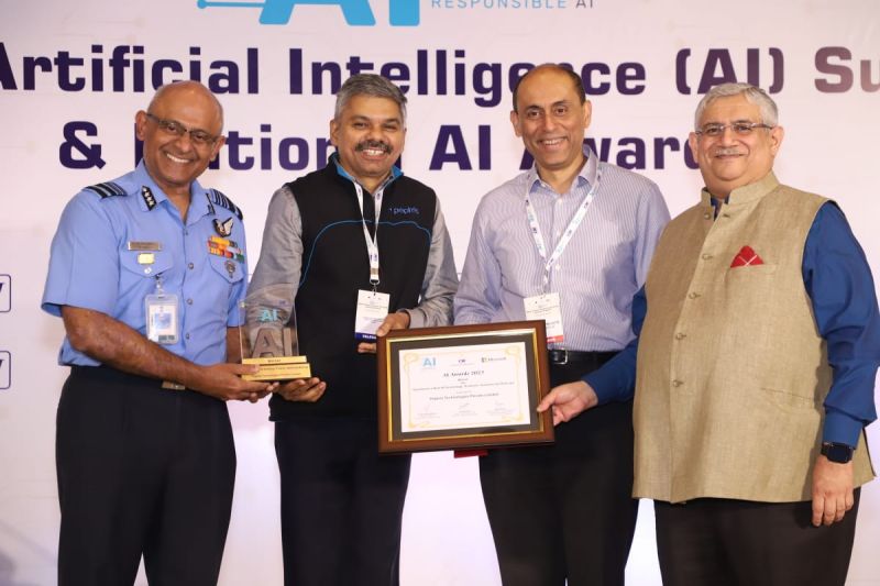 Peptris bagged the National AI Award 2024 by CII