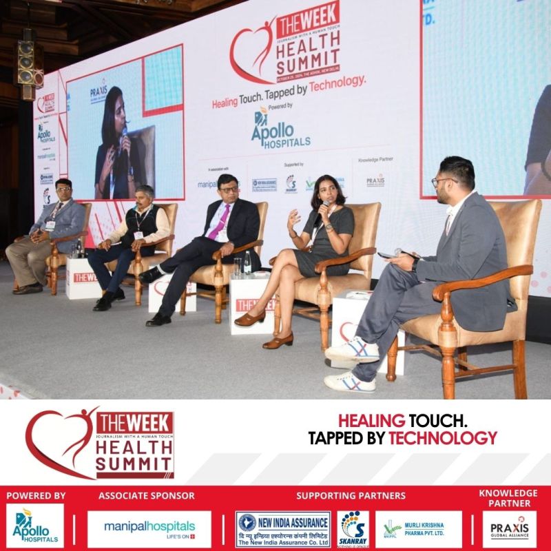 Panel discussion 'Made in India, Made for the World' at THE WEEK Health Summit 2024